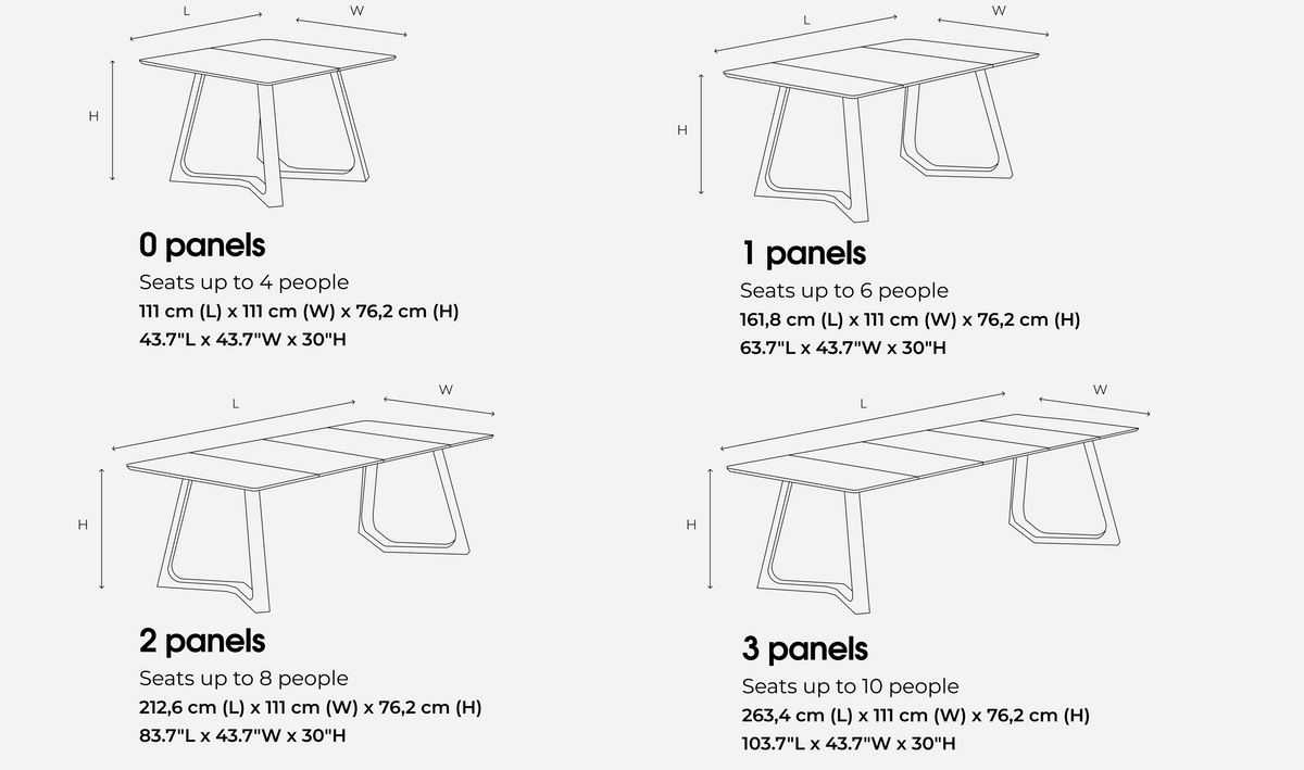 Nova table desktop