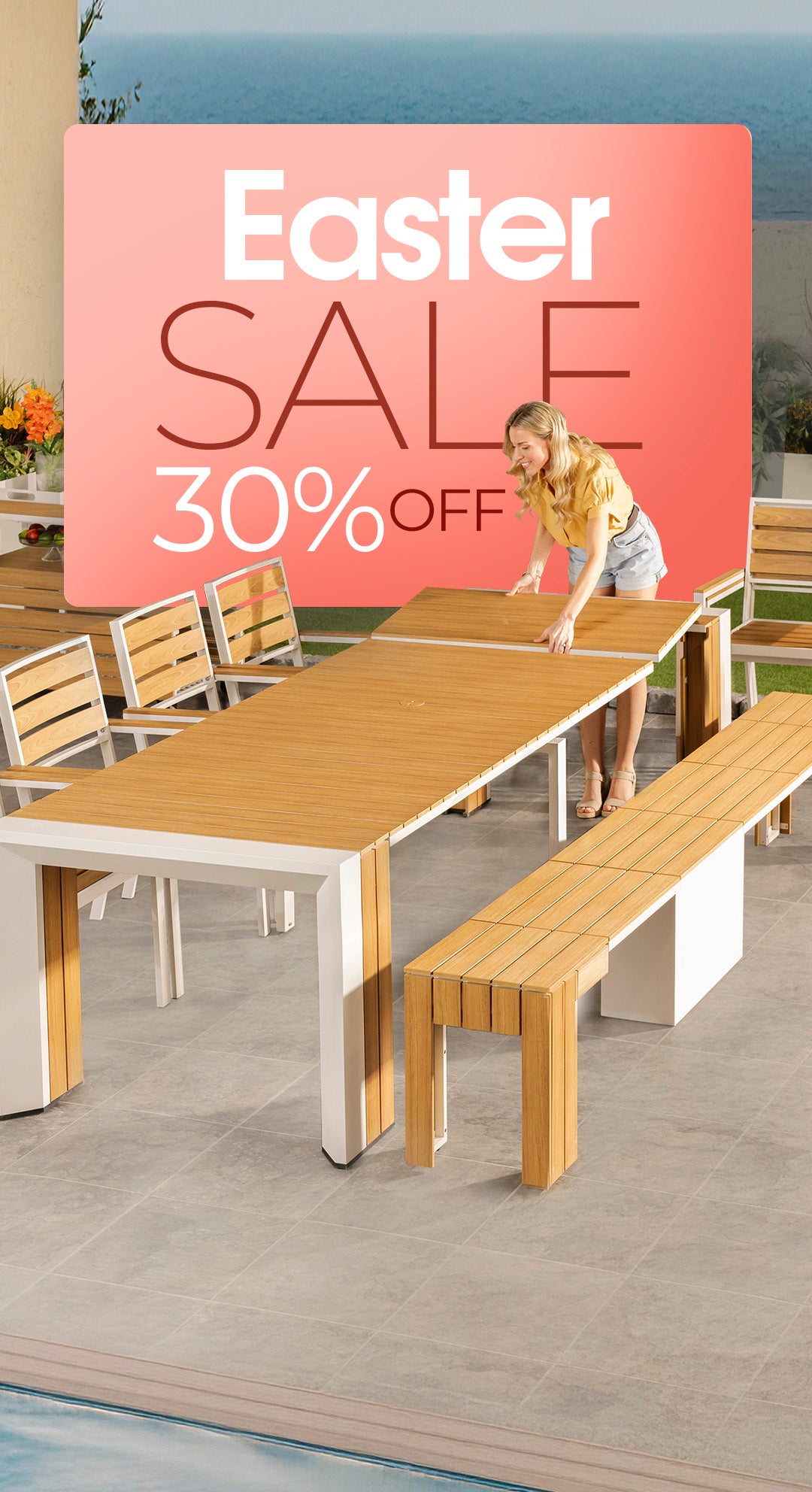 Outdoor Dining Sets | Transformer Table