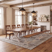 French Chestnut Patina White::Gallery