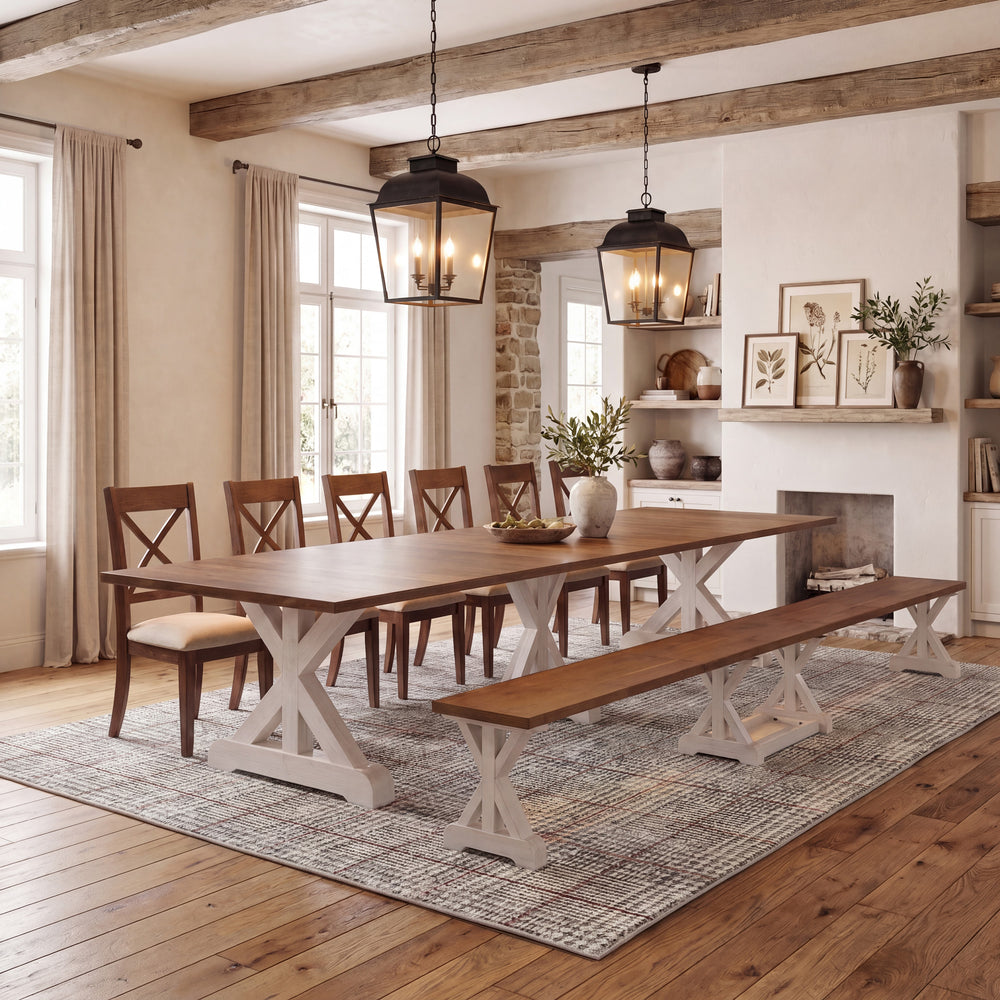 French Chestnut Patina White::Gallery