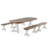 French Chestnut Patina White::Gallery