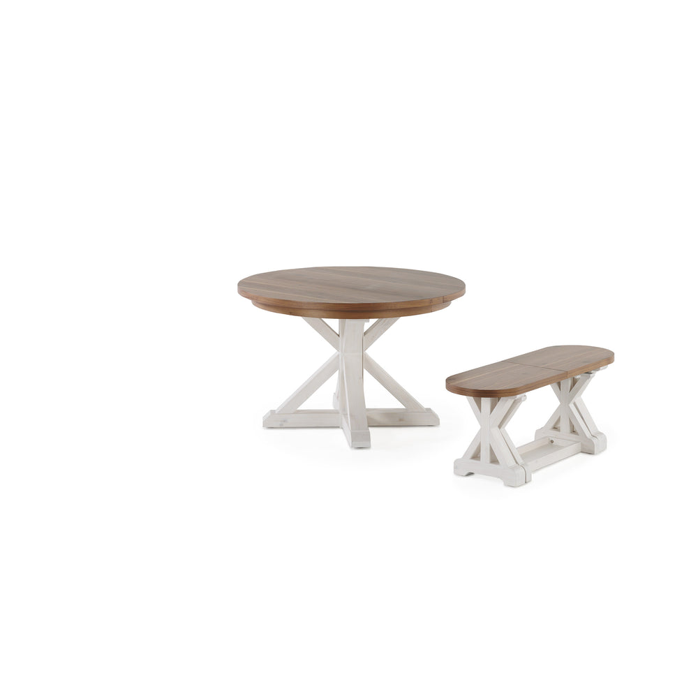 French Chestnut Patina White::Gallery
