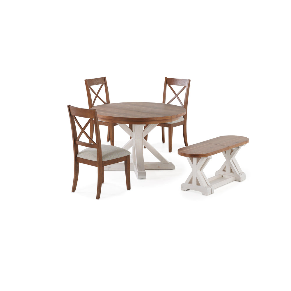 French Chestnut Patina White::Gallery