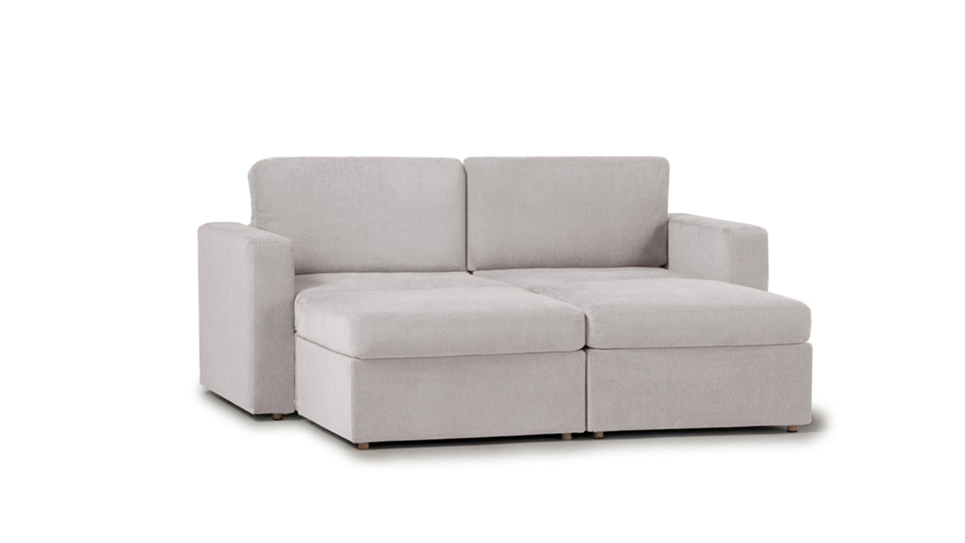 Two Seat Loveseat Sofa Upholstered Lounge Sofa Couch with 2