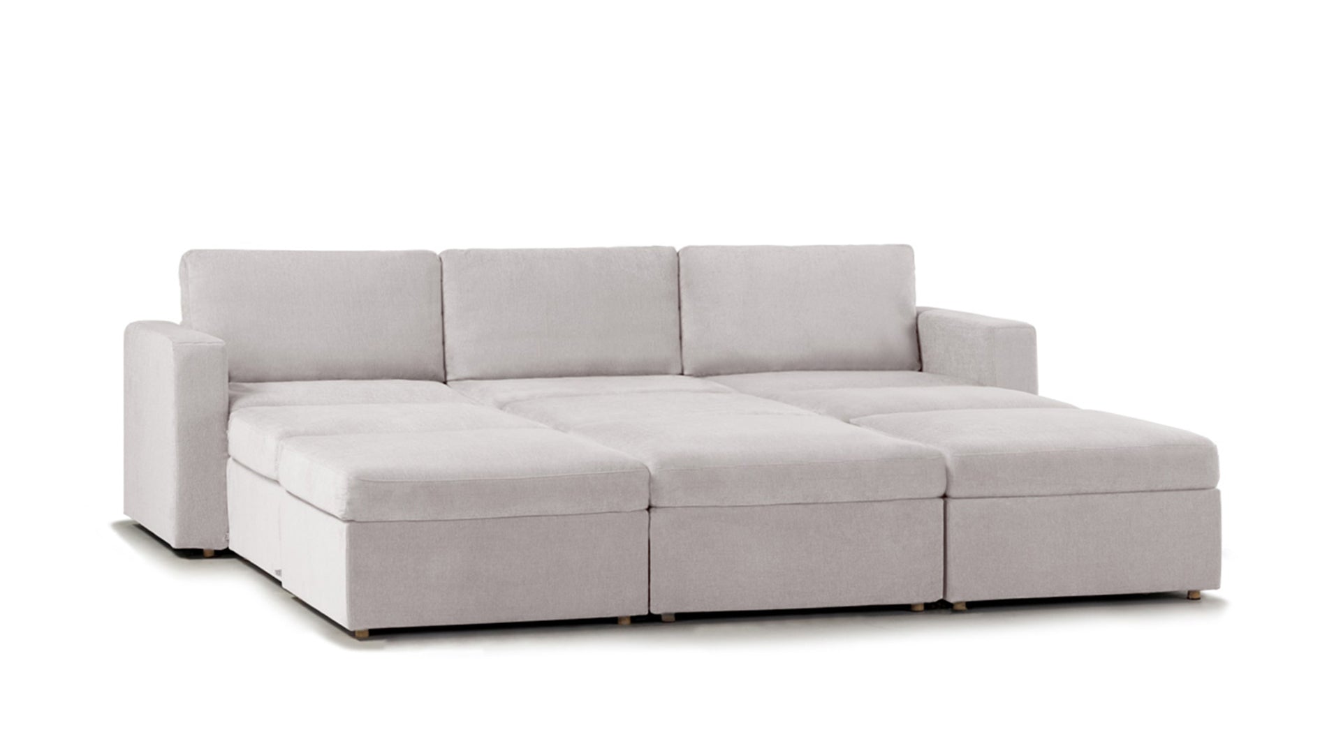 Transformer Couch™ 3 Seater Sofa Bed with Ottomans