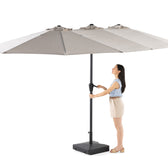 Dark Teak::Gallery::Transformer Patio Umbrella