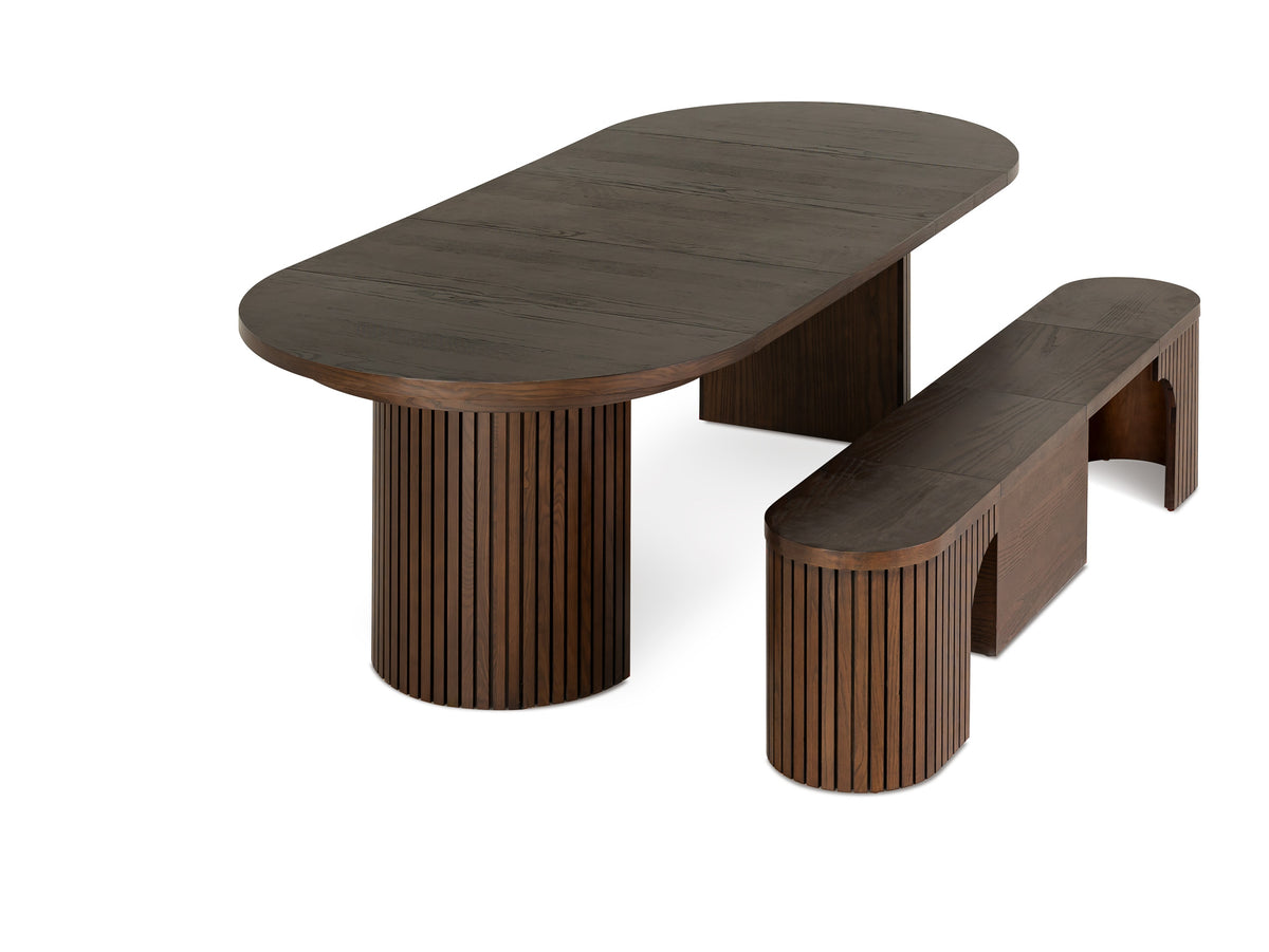 Table Form Meets Function Elegant Transformer Table Walnut: Modern Craftsmanship Meets Timeless ...