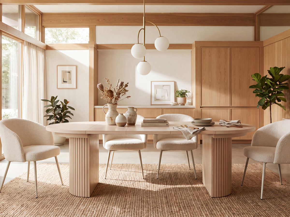 Round to Oval Dining Room Table | Transformer Table
