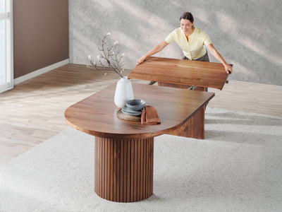 Round to Oval Dining Room Table | Transformer Table