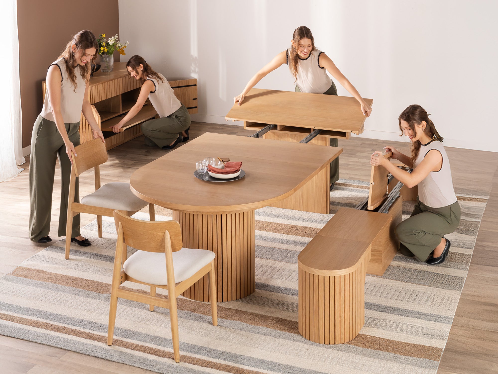 家具 TRUCK FURNITURE JACKSON ROUND TABLE &DINING CHAIR JACKSON ROUND TABLE | TRUCK FURNITURE