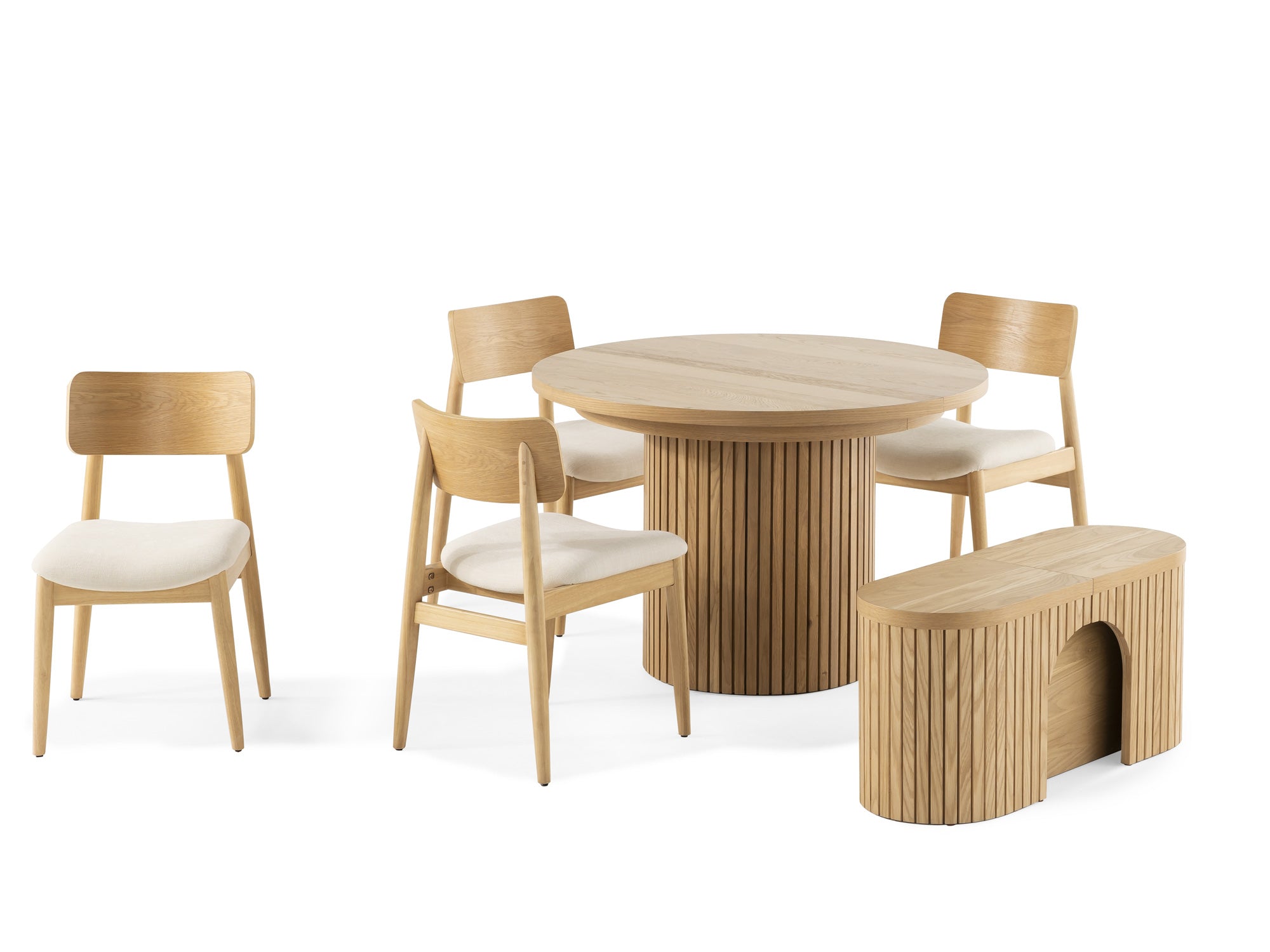 Round Extendable Dining Sets | Transformer Table