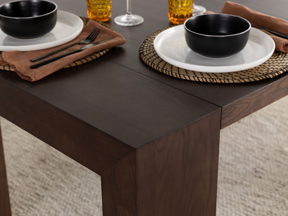 Brazilian Sequoia::Gallery::Brazilian Sequoia Transformer Table Shown with Removable Panels