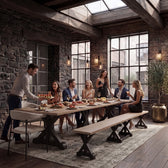Belgian Oak Patina Black::Gallery