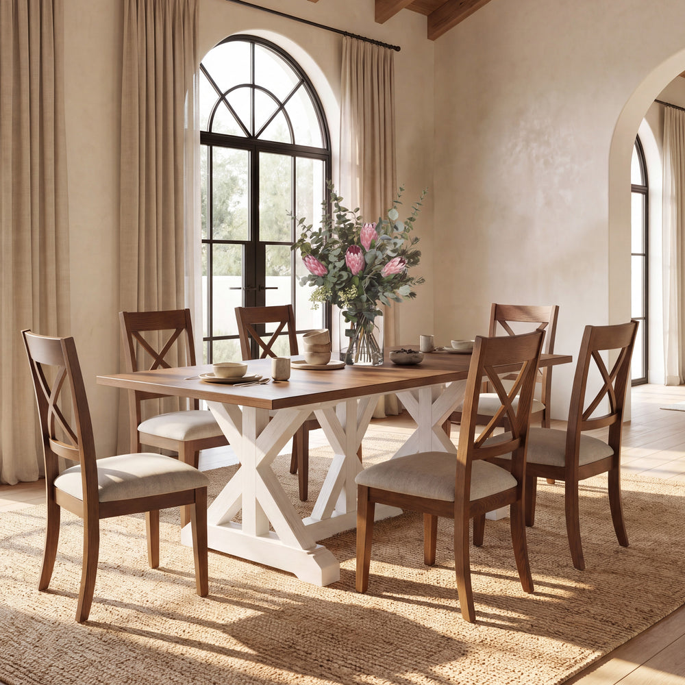 French Chestnut Patina White::Gallery