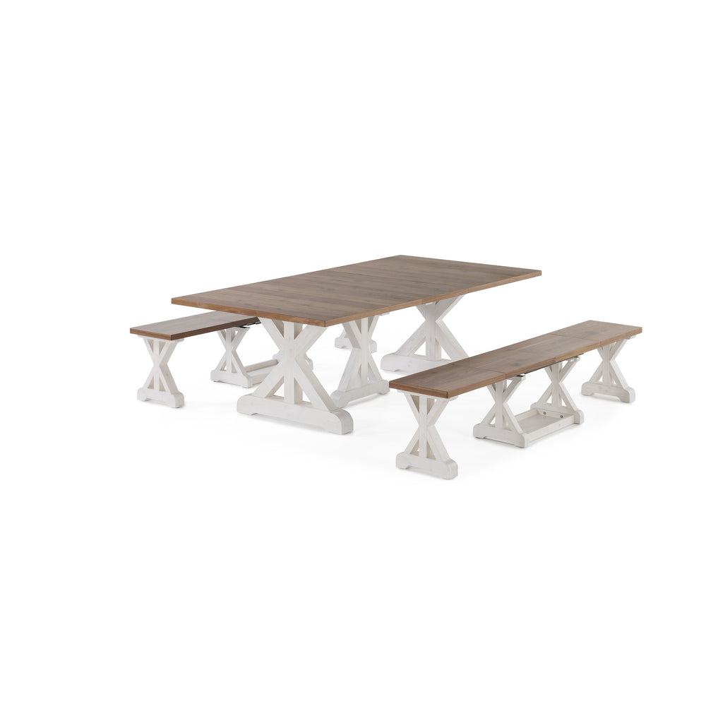 French Chestnut Patina White::Gallery