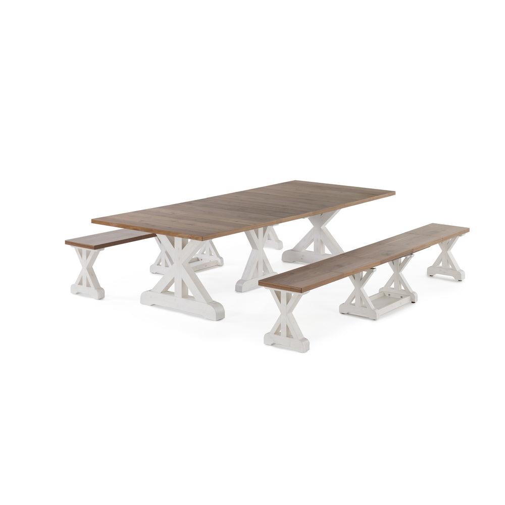 French Chestnut Patina White::Gallery