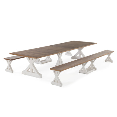 French Chestnut Patina White::Gallery