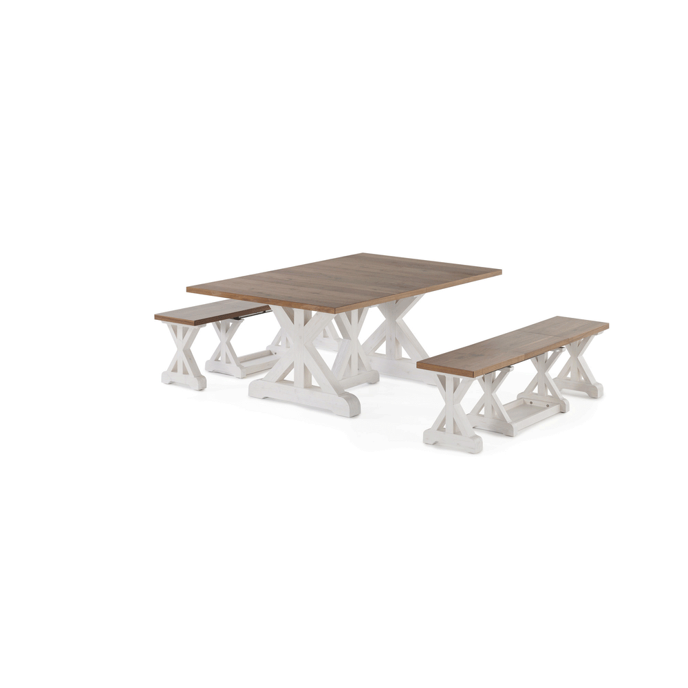 French Chestnut Patina White::Gallery