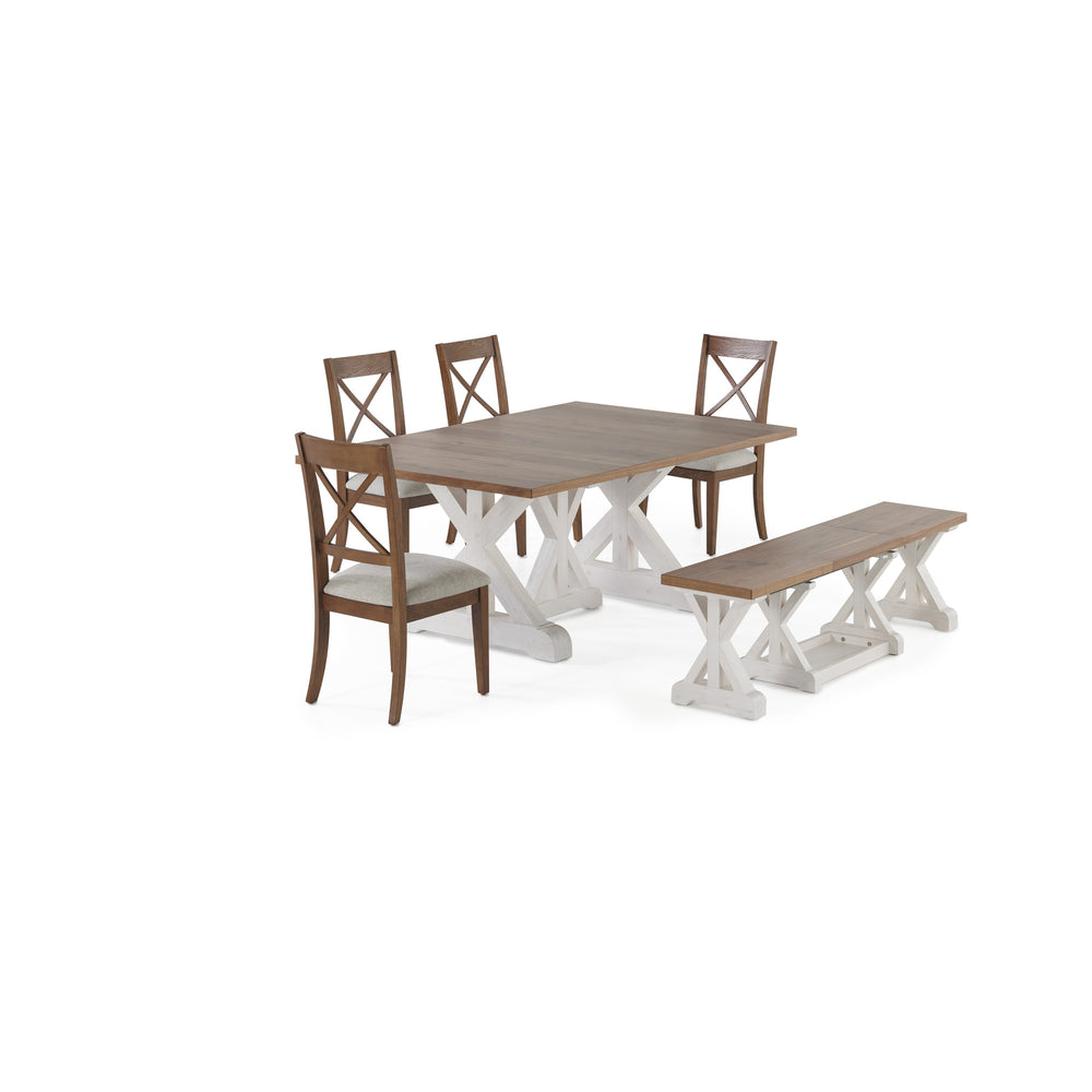 French Chestnut Patina White::Gallery