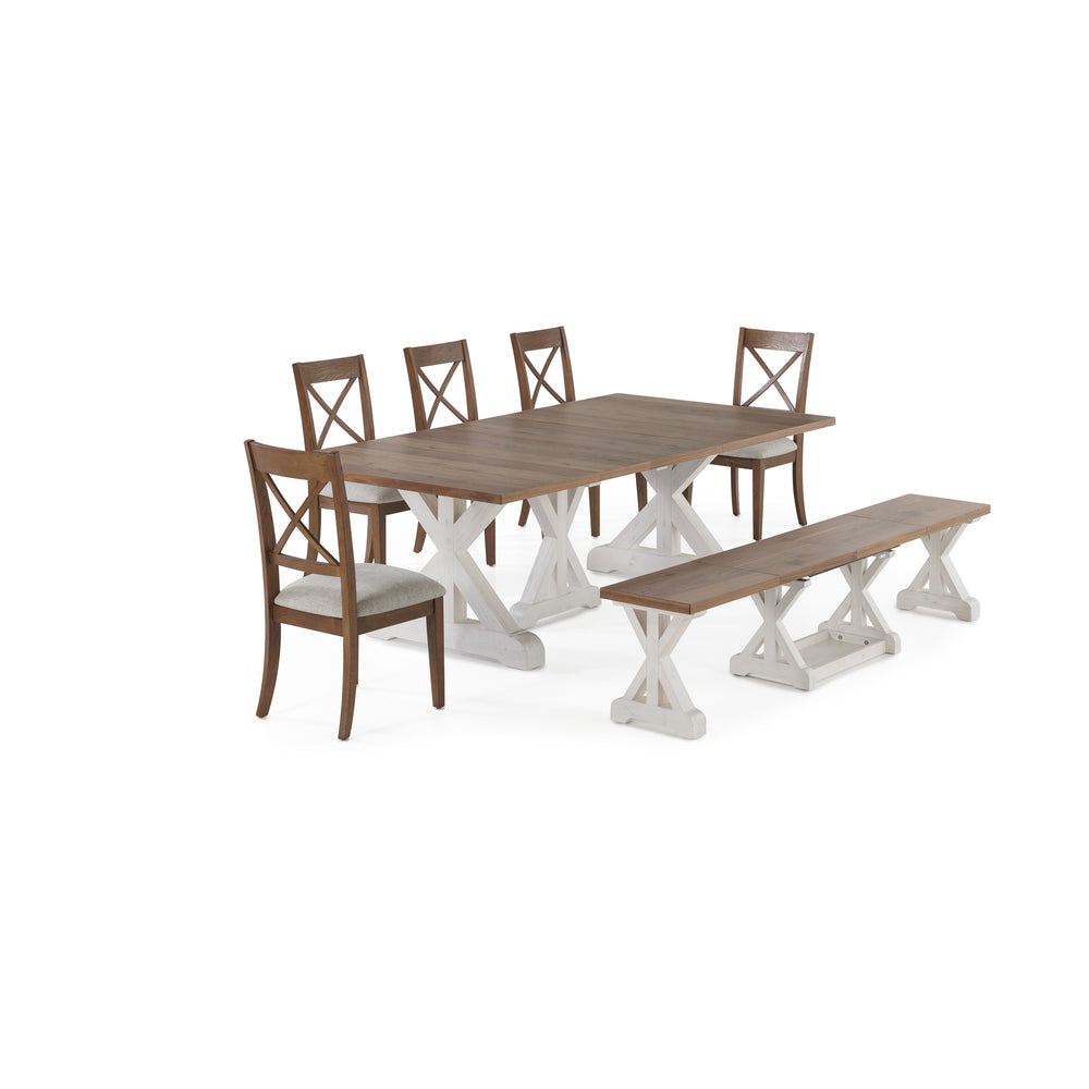 French Chestnut Patina White::Gallery