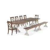 French Chestnut Patina White::Gallery
