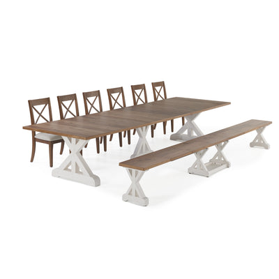 French Chestnut Patina White::Gallery