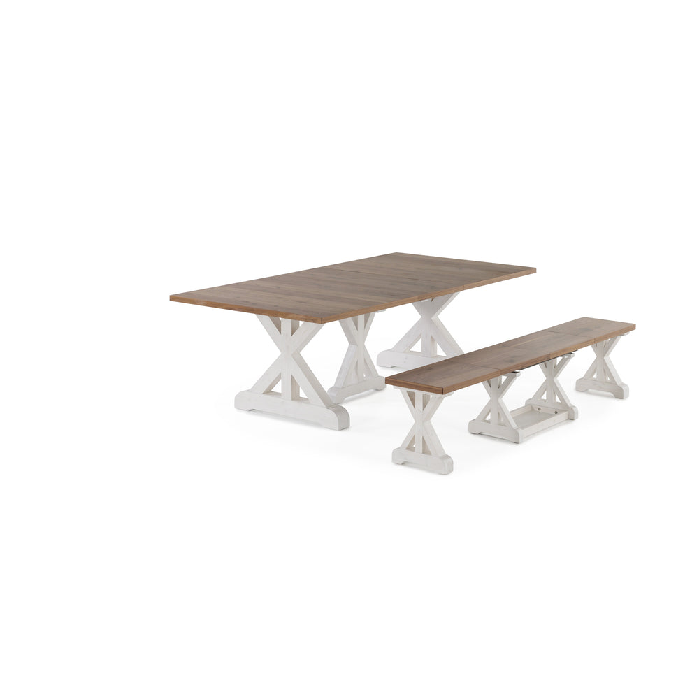 French Chestnut Patina White::Gallery
