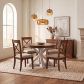 French Chestnut Patina White::Gallery