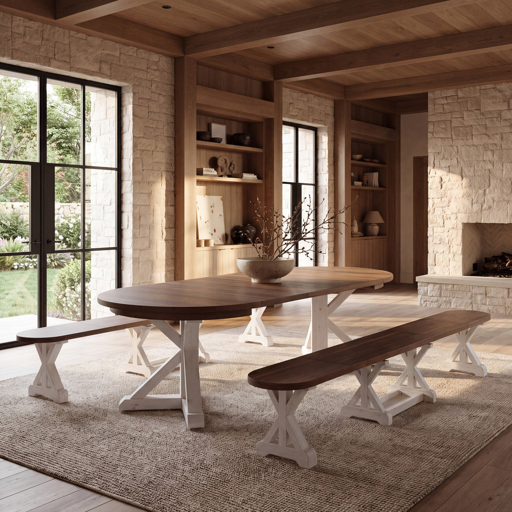 French Chestnut Patina White::Gallery