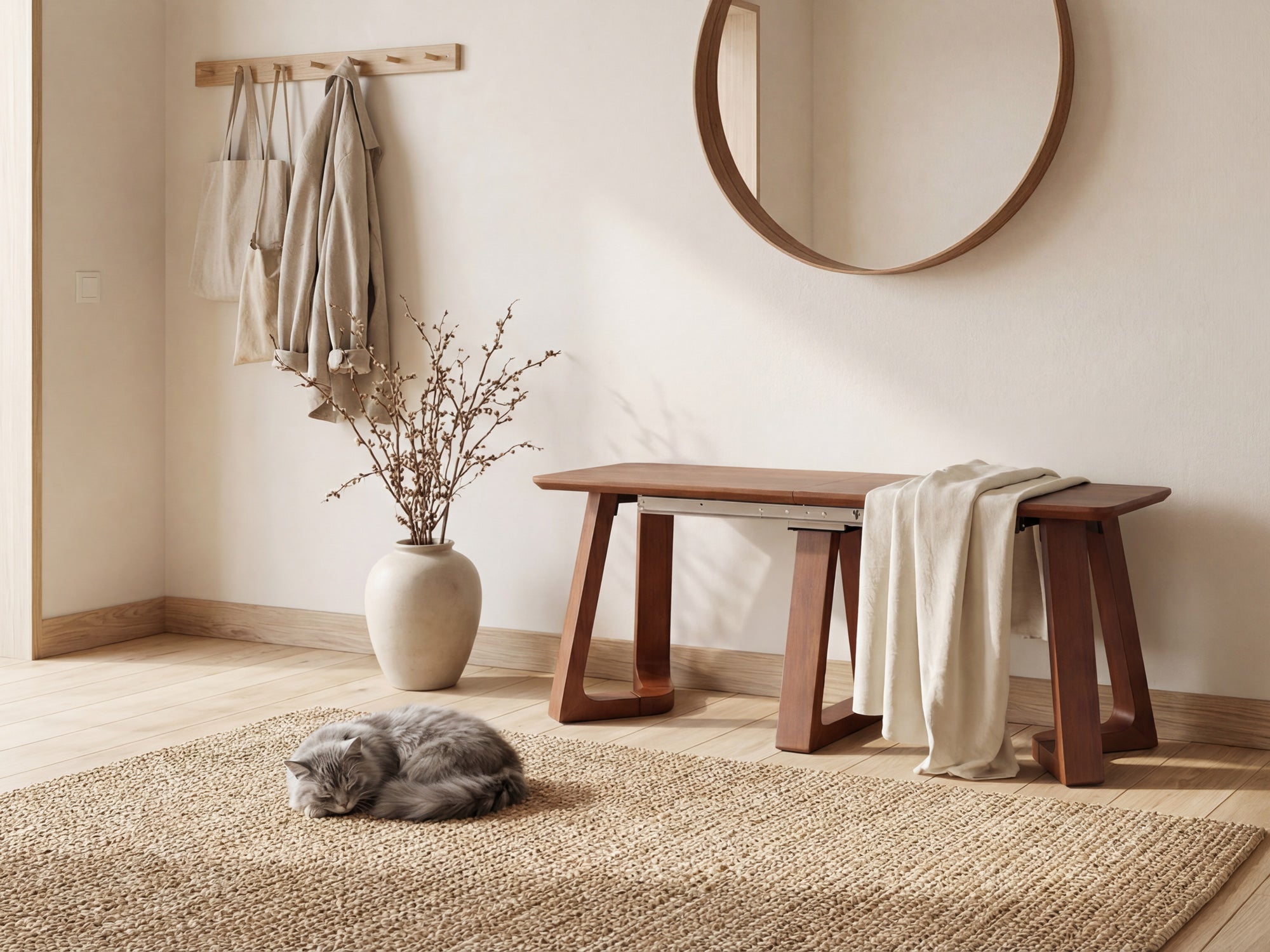 Nova Extendable Wood Dining Bench - Extendable Bench | TT US