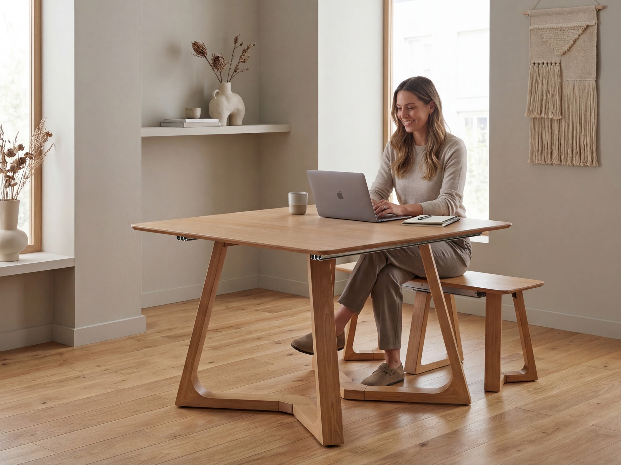 Nova Extendable Dining Table - Extendable Bench Set | TT US