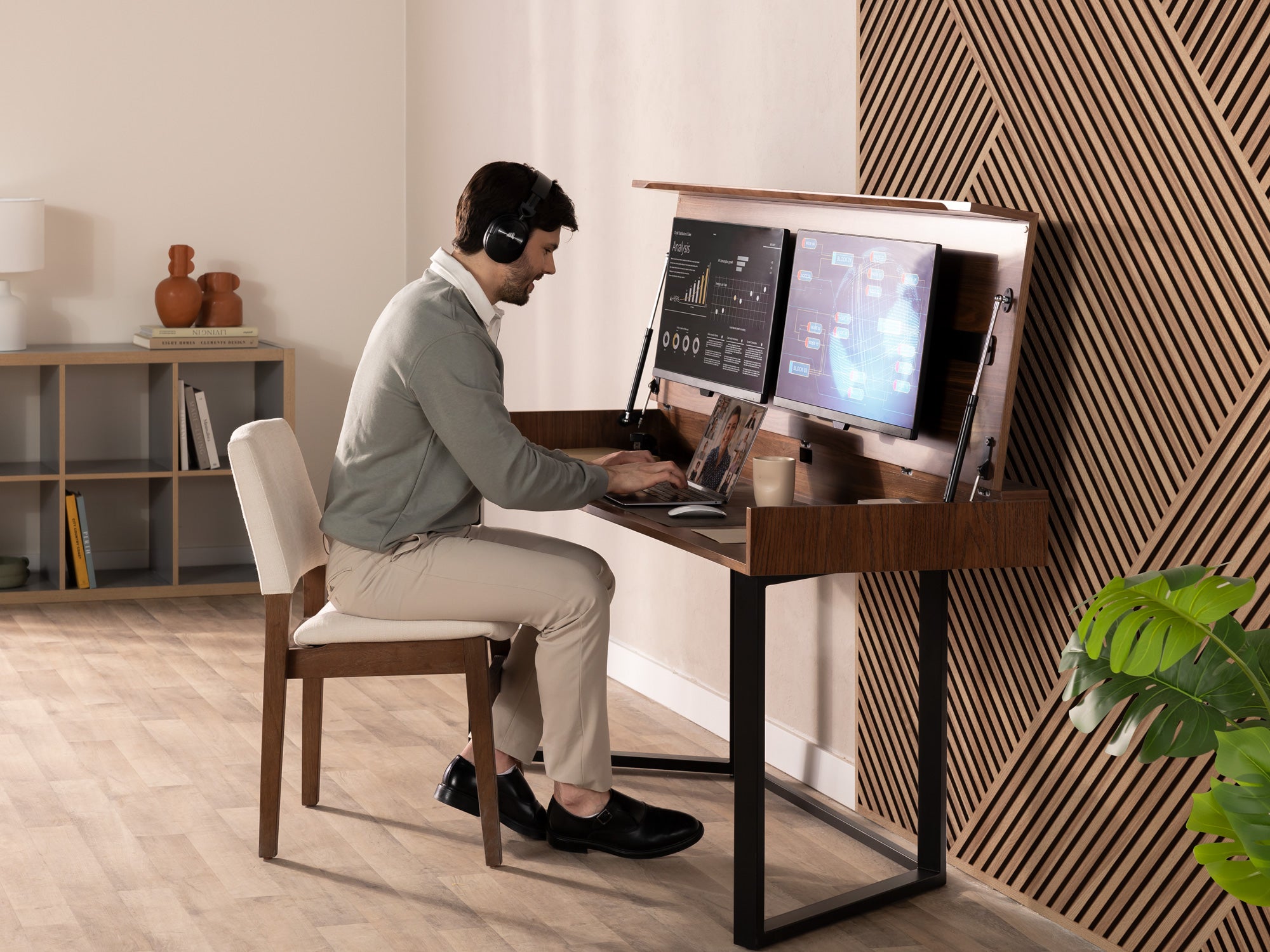Transformative Transformer Table Desk for Modern Workspaces