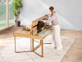 Home Office Double Desks to Dining Table | Transformer Table