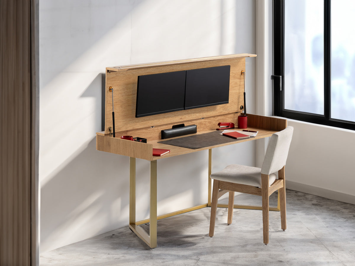 Conversion Desk Dining Table to Desk | Transformer Table