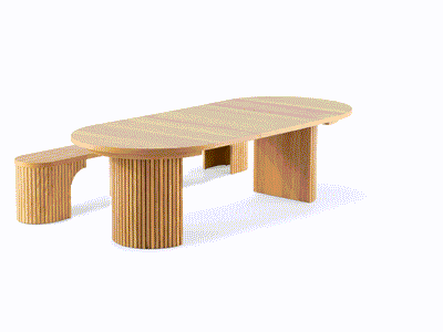 Round Dining Set - The Gathering