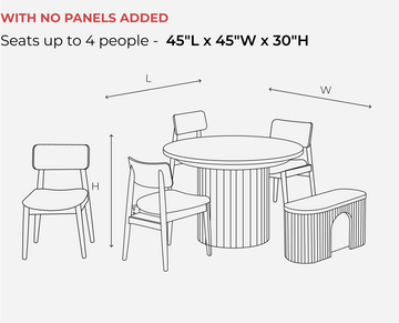 Transformer Round Chair