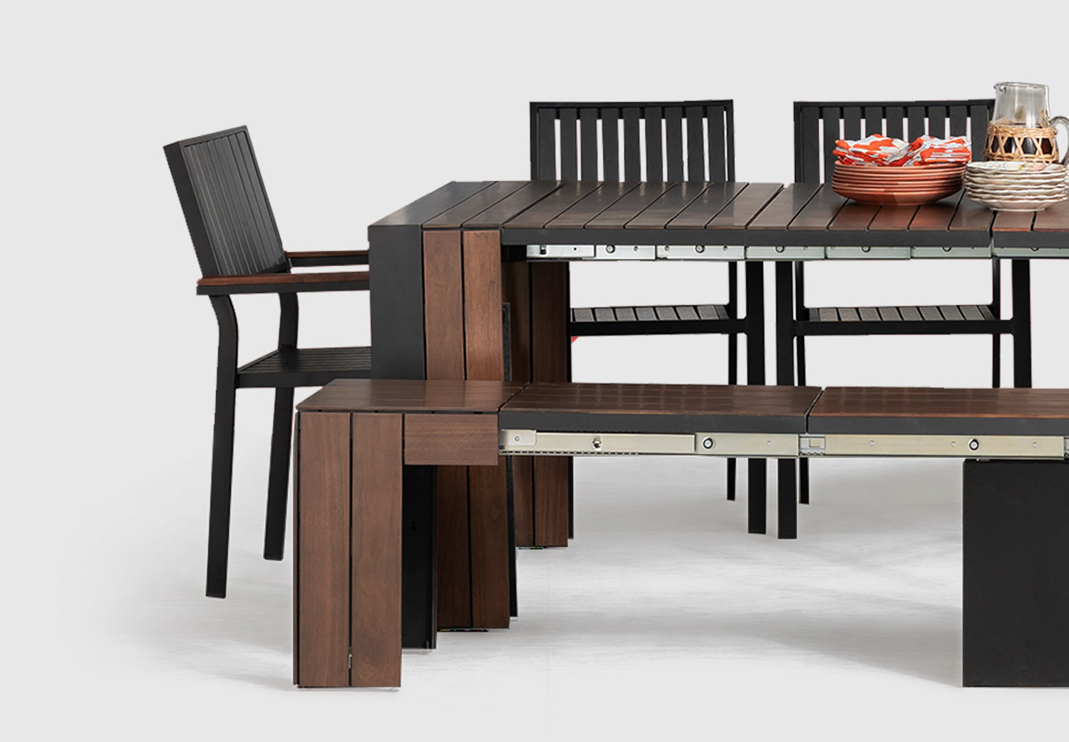 Multifunctional Space Saving Furniture Transformer Table