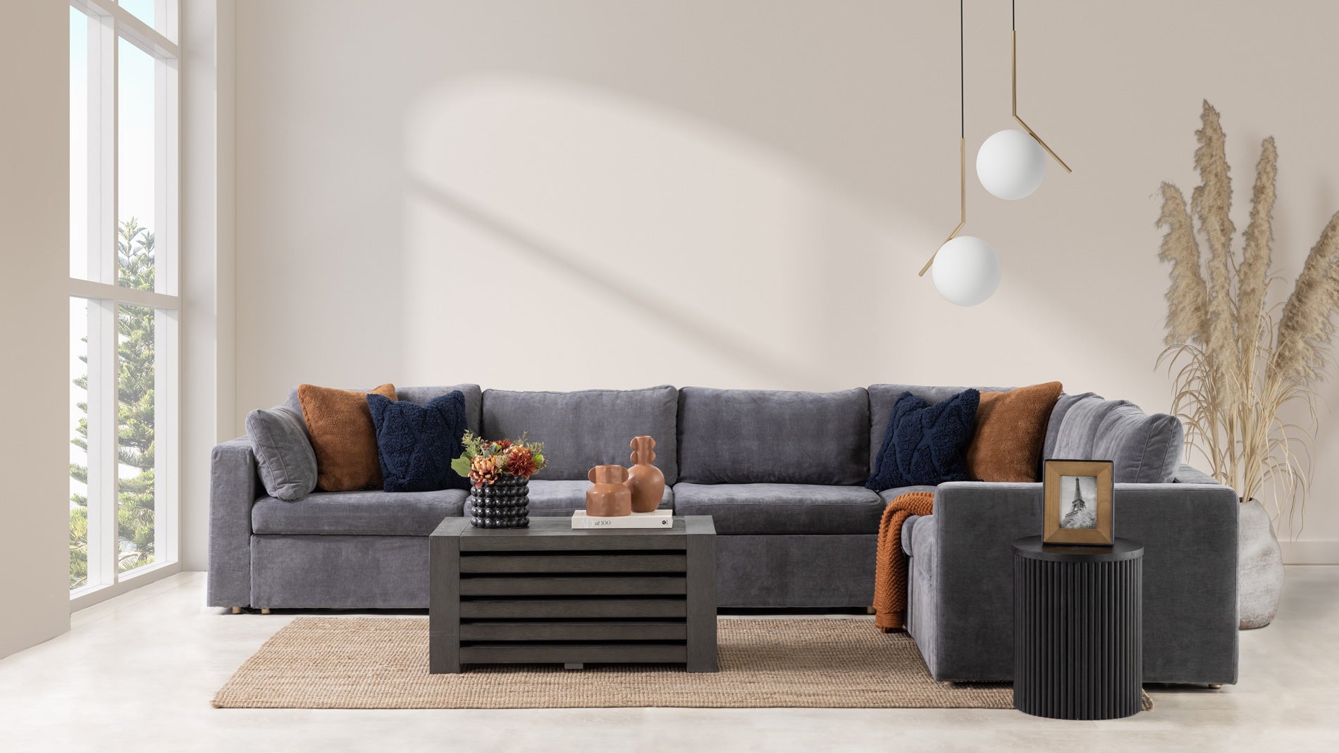 Transformer Couch 6 Seater L Shaped Corner Sectional